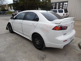 2009 MITSUBISHI LANCER RALLIART WHITE 2.0 AT TURBO MT 203946